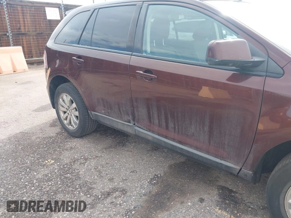 2010 Ford Edge SEL with VIN 2FMDK3JC2ABA06433, listed as a IAAI auction lot 42142094 with 193,665 mi miles. Bid and sale history available at carsss.com. Image 6.