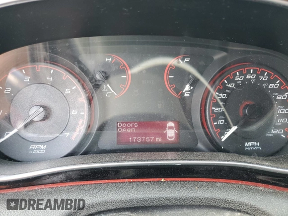2015 Dodge Dart SXT z VIN 1C3CDFBB7FD373898, wystawiony jako Copart lot #53122465 z przebiegiem 173 757 mil mil oraz Szkoda całkowita • Salvage title. Historia ofert i sprzedaży dostępna na DreamBid. Obrazek 9.