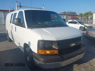 2012 Chevrolet Express Cargo with VIN 1GCZGUCG1C1113554, listed as a IAAI auction lot 41963205 with 272,191 mi miles and . Bid and sale history available at DreamBid. Image 1.