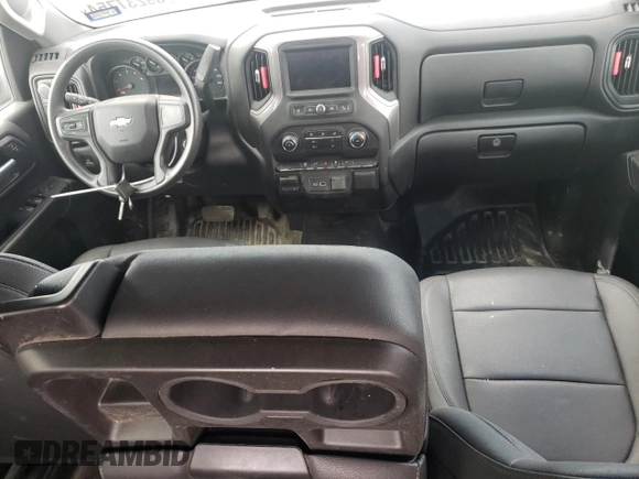 2023 Chevrolet Silverado 3500HD Work Truck with VIN 1GC4YSEY6PF175641, listed as a Copart auction lot 69237754 with 33,168 mi miles and Salvage Title. Bid and sale history available at carsss.com. Image 8.