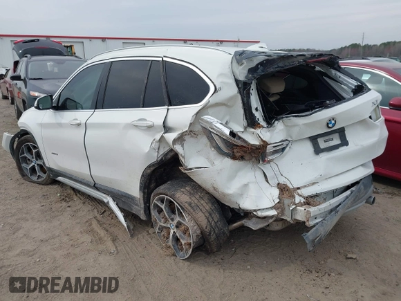 2018 BMW X1 xDrive28i with VIN WBXHT3C31J5K22765, listed as a IAAI auction lot 41800397 with 110,205 mi miles and . Bid and sale history available at DreamBid. Image 3.