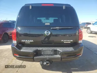 2014 Nissan Armada Platinum z VIN 5N1BA0NF8EN610303, wystawiony jako Copart lot #80653974 z przebiegiem 119 723 mil mil oraz Szkoda całkowita • Salvage title. Historia ofert i sprzedaży dostępna na DreamBid. Obrazek 6.