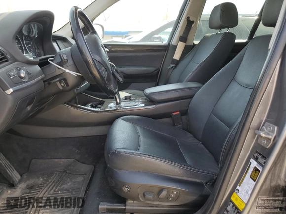 2013 BMW X3 xDrive28i with VIN 5UXWX9C57D0A20612, listed as a Copart auction lot 52385895 with 146,257 mi miles and Salvage Title. Bid and sale history available at DreamBid. Image 7.