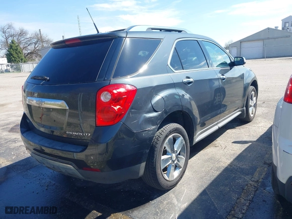 2012 Chevrolet Equinox LTZ with VIN 2GNALFEK1C1208879, listed as a IAAI auction lot 41984931 with 140,083 mi miles. Bid and sale history available at carsss.com. Image 4.