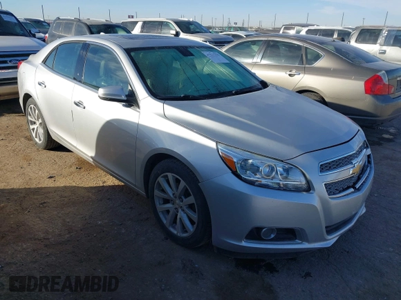2013 Chevrolet Malibu LTZ with VIN 1G11H5SA7DU138464, listed as a IAAI auction lot 41517379 with 116,430 mi miles and . Bid and sale history available at DreamBid. Image 1.