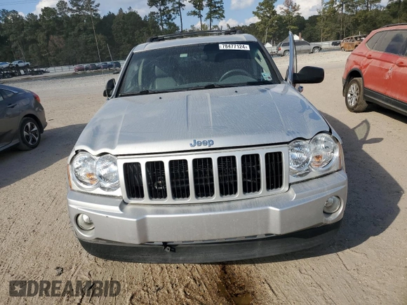 2006 Jeep Grand Cherokee Laredo with VIN 1J4HS48N16C210306, listed as a Copart auction lot 78477124 with 0 mi miles and Salvage Title. Bid and sale history available at carsss.com. Image 5.