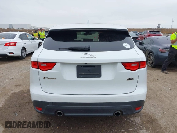 2018 Jaguar F-PACE 30t Premium with VIN SADCJ2GX5JA235163, listed as a IAAI auction lot 41526626 with 135,160 mi miles. Bid and sale history available at carsss.com. Image 17.