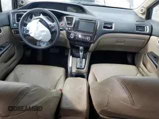 2015 Honda Civic EX-L z VIN 19XFB2F91FE059094, wystawiony jako Copart lot #54218755 z przebiegiem Nie podano mil oraz Szkoda całkowita • Salvage title. Historia ofert i sprzedaży dostępna na DreamBid. Obrazek 8.