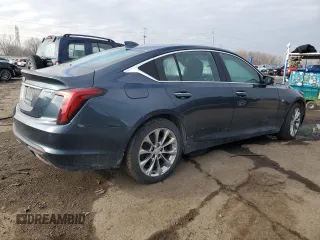 2022 Cadillac CT5 Premium Luxury z VIN 1G6DT5RK7N0112475, wystawiony jako Copart lot #52362675 z przebiegiem 77 752 mil mil oraz Szkody całkowita. Historia ofert i sprzedaży dostępna na DreamBid. Obrazek 3.