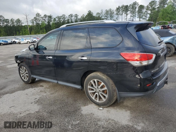 2014 Nissan Pathfinder S with VIN 5N1AR2MN3EC705100, listed as a Copart auction lot 52941005 with 176,825 mi miles and Clean title. Bid and sale history available at DreamBid. Image 2.