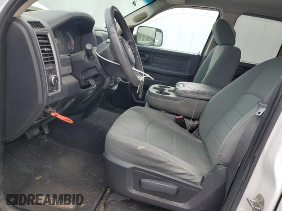 2016 Ram 1500 Express with VIN 1C6RR7FT3GS335895, listed as a Copart auction lot 57689235 with 109,992 mi miles and Salvage title. Bid and sale history available at DreamBid. Image 7.
