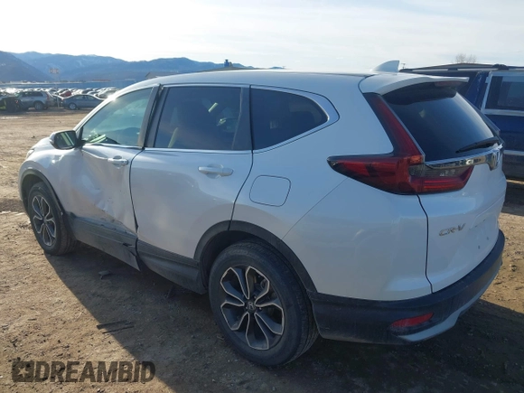2020 Honda CR-V EX with VIN 5J6RW2H58LA013525, listed as a IAAI auction lot 41713145 with 22,201 mi miles. Bid and sale history available at carsss.com. Image 3.