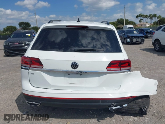 2022 Volkswagen Atlas SE with VIN 1V2DP2CA7NC503364, listed as a IAAI auction lot 41788524 with 49,134 mi miles and . Bid and sale history available at DreamBid. Image 16.