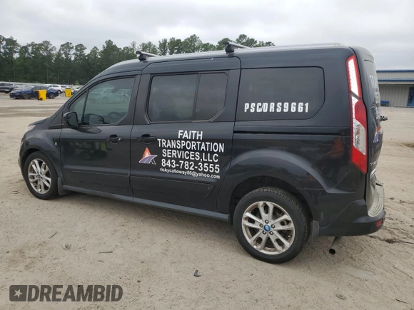 2015 Ford Transit Connect Wagon Titanium with VIN NM0GE9G75F1202422, listed as a Copart auction lot 71294044 with 182,846 mi miles and Clean Title. Bid and sale history available at carsss.com. Image 2.