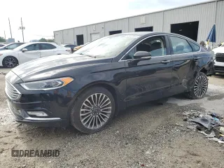 2018 Ford Fusion Titanium with VIN 3FA6P0K93JR255587, listed as a Copart auction lot 63822825 with 36,455 mi miles and Salvage title. Bid and sale history available at DreamBid. Image 1.