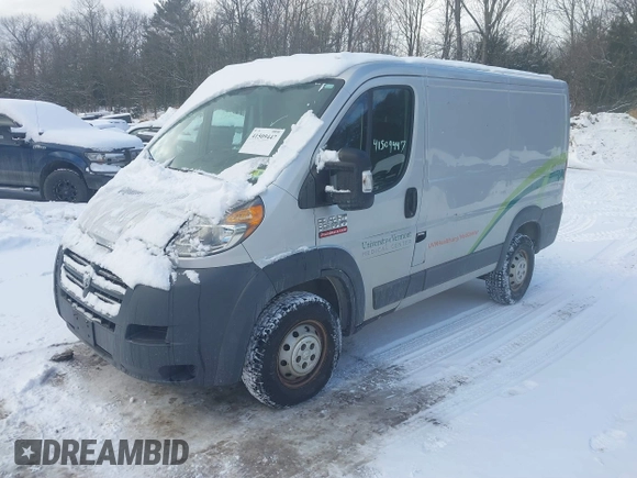 2014 Ram ProMaster Cargo with VIN 3C6TRVNG0EE113071, listed as a IAAI auction lot 41509447 with 57,746 mi miles and . Bid and sale history available at DreamBid. Image 17.