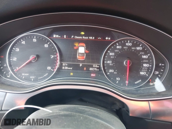 2017 Audi A6 Premium z VIN WAUF8AFC1HN100842, wystawiony jako IAAI lot #42024333 z przebiegiem 89 275 mil mil oraz . Historia ofert i sprzedaży dostępna na DreamBid. Obrazek 7.