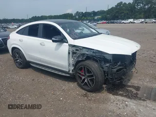 2021 Mercedes-Benz GLE 53 AMG with VIN 4JGFD6BB0MA396393, listed as a IAAI auction lot 39988476 with 53,481 mi miles and . Bid and sale history available at DreamBid. Image 1.
