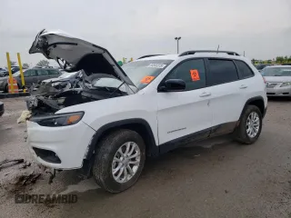 2022 Jeep Cherokee Latitude Lux z VIN 1C4PJMMX2ND549970, wystawiony jako Copart lot #58895375 z przebiegiem Nie podano mil oraz Szkoda całkowita • Salvage title. Historia ofert i sprzedaży dostępna na DreamBid. Obrazek 1.