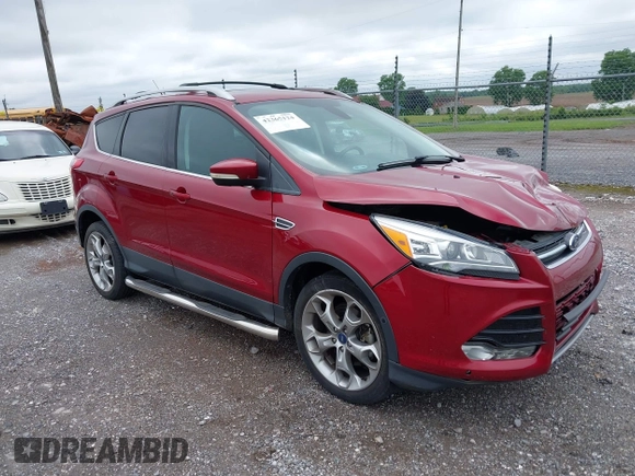 2013 Ford Escape Titanium with VIN 1FMCU9J94DUC07522, listed as a IAAI auction lot 42365124 with 61,168 mi miles and . Bid and sale history available at DreamBid. Image 1.