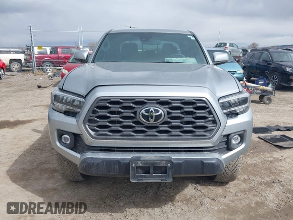 2023 Toyota Tacoma 4WD SR with VIN 3TMCZ5AN0PM609672, listed as a IAAI auction lot 41830191 with 24,244 mi miles. Bid and sale history available at carsss.com. Image 12.