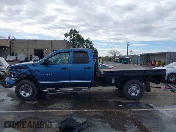 2004 Dodge 2500 SLT with VIN 3D7KU28C94G226441, listed as a IAAI auction lot 41562693 with 187,865 mi miles and . Bid and sale history available at DreamBid. Image 15.