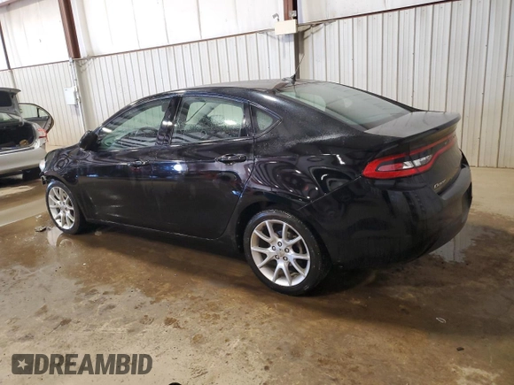 2013 Dodge Dart SXT with VIN 1C3CDFBA7DD233631, listed as a Copart auction lot 53117205 with 159,315 mi miles and Salvage Title. Bid and sale history available at carsss.com. Image 2.