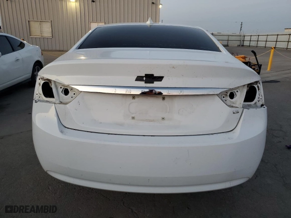 2016 Chevrolet Impala LS with VIN 2G11X5SA8G9160882, listed as a Copart auction lot 84731724 with 0 mi miles and Salvage Title. Bid and sale history available at carsss.com. Image 6.