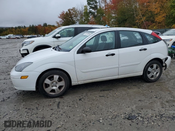 2004 Ford Focus with VIN 3FAFP37Z94R101447, listed as a Copart auction lot 74570054 with 162,166 mi miles and Salvage title. Bid and sale history available at DreamBid. Image 1.