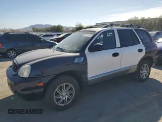 2004 Hyundai Santa Fe GLS with VIN KM8SC13D34U638743, listed as a Copart auction lot 47311215 with 194,906 mi miles and Salvage Title. Bid and sale history available at carsss.com. Image 1.