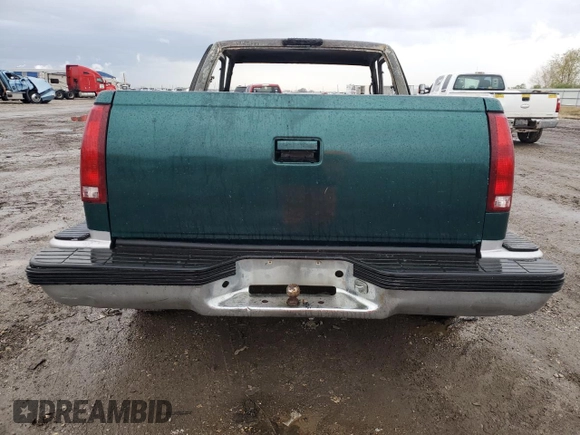 1996 Chevrolet Silverado 1500 with VIN 1GCEC14R1TZ150887, listed as a Copart auction lot 88753285 with Not Provided miles and Non Repairable. Bid and sale history available at DreamBid. Image 6.