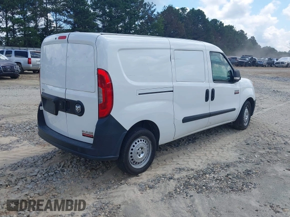2018 Ram ProMaster City Cargo Tradesman with VIN ZFBERFAB7J6L49589, listed as a IAAI auction lot 42603233 with 171,421 mi miles and . Bid and sale history available at DreamBid. Image 4.