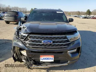 2020 Ford Explorer XLT with VIN 1FMSK7DH7LGA10303, listed as a Copart auction lot 47427565 with 93,401 mi miles and Salvage Title. Bid and sale history available at DreamBid. Image 5.