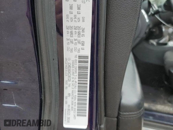 2018 Dodge Durango SXT z VIN 1C4RDJAG4JC101328, wystawiony jako Copart lot #53872975 z przebiegiem Nie podano mil oraz Szkoda całkowita • Salvage title. Historia ofert i sprzedaży dostępna na DreamBid. Obrazek 14.