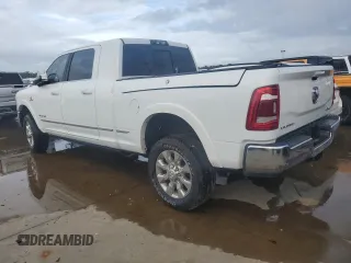 2022 Ram 2500 Limited with VIN 3C6UR5TL7NG338869, listed as a Copart auction lot 74421184 with 21,579 mi miles and Salvage title. Bid and sale history available at DreamBid. Image 2.