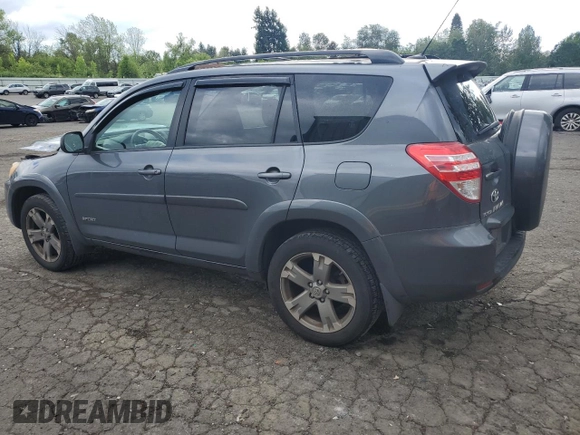 2010 Toyota RAV4 Sport with VIN JTMRF4DV2A5025473, listed as a Copart auction lot 57170405 with 171,006 mi miles and Salvage title. Bid and sale history available at DreamBid. Image 2.