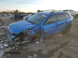2020 Jeep Cherokee Altitude with VIN 1C4PJMLN4LD540684, listed as a Copart auction lot 42786025 with 74,541 mi miles and Salvage Title. Bid and sale history available at carsss.com. Image 1.