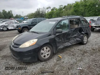 2010 Toyota Sienna CE with VIN 5TDKK4CC6AS342096, listed as a Copart auction lot 52353975 with 259,062 mi miles and Salvage Title. Bid and sale history available at carsss.com. Image 1.