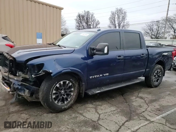 2018 Nissan Titan Pro-4X z VIN 1N6AA1E55JN505223, wystawiony jako Copart lot #85542844 z przebiegiem 113 601 mil mil oraz Szkoda całkowita • Salvage title. Historia ofert i sprzedaży dostępna na DreamBid. Obrazek 10.
