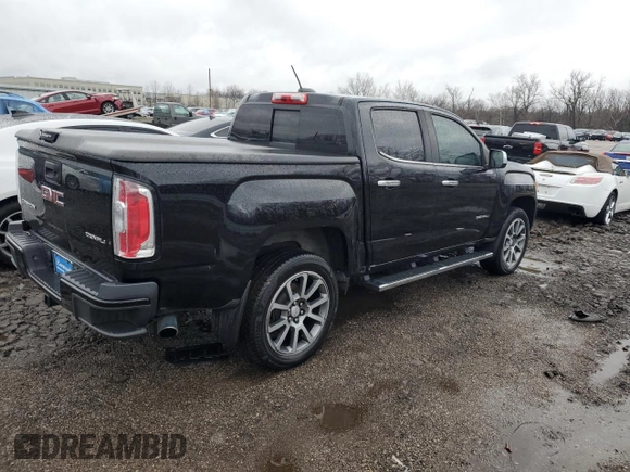 2017 GMC Canyon 4WD Denali with VIN 1GTG6EEN7H1284618, listed as a Copart auction lot 79315703 with 89,746 mi miles and Salvage Title. Bid and sale history available at carsss.com. Image 3.