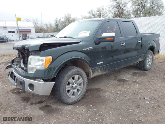 2012 Ford F-150 XL with VIN 1FTFW1ET9CFB10287, listed as a IAAI auction lot 40701077 with 1,988,894 mi miles. Bid and sale history available at carsss.com. Image 20.