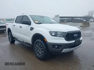 2022 Ford Ranger XL with VIN 1FTER4EH6NLD05672, listed as a IAAI auction lot 41435047 with 56,485 mi miles. Bid and sale history available at carsss.com. Image 1.