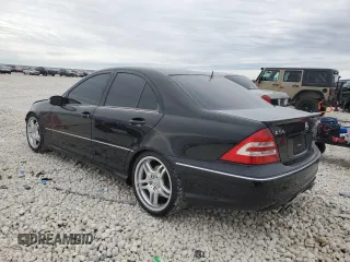 2006 Mercedes-Benz C 55 AMG with VIN WDBRF76J46F770916, listed as a Copart auction lot 88725275 with 82,502 mi miles and Salvage title. Bid and sale history available at DreamBid. Image 2.