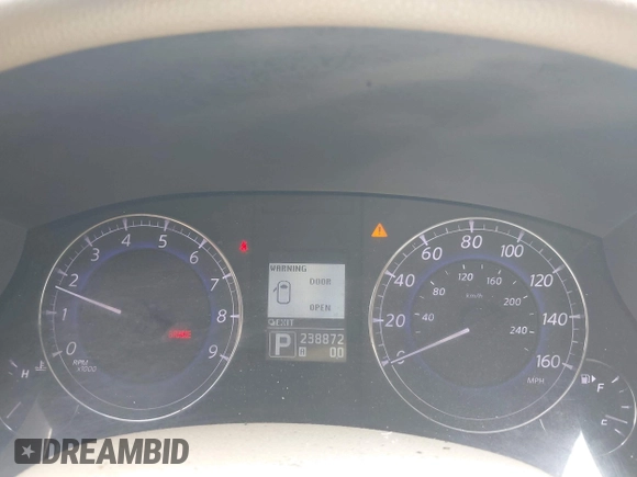 2011 Infiniti EX Journey with VIN JN1AJ0HR7BM852171, listed as a IAAI auction lot 42223789 with 238,872 mi miles and . Bid and sale history available at DreamBid. Image 7.