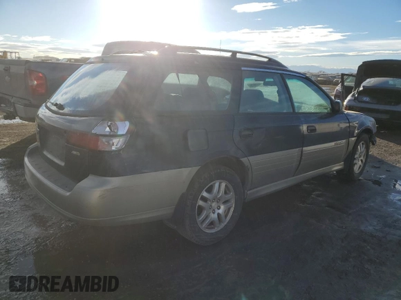 2003 Subaru Legacy Outback with VIN 4S3BH675537602328, listed as a Copart auction lot 87817875 with 225,653 mi miles and Salvage title. Bid and sale history available at DreamBid. Image 3.