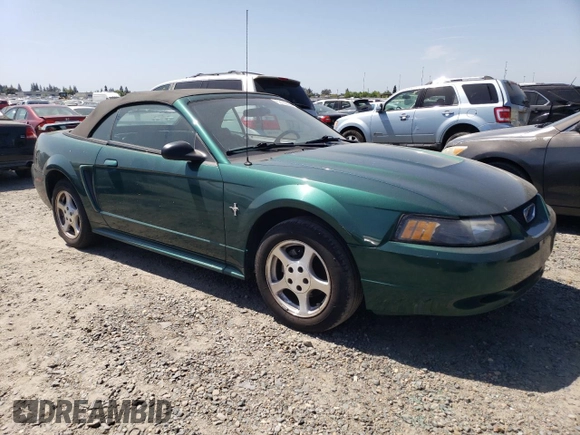 2003 Ford Mustang Deluxe z VIN 1FAFP44493F325215, wystawiony jako Copart lot #53830355 z przebiegiem 58 002 mil mil oraz Czysty tytuł • Clean title. Historia ofert i sprzedaży dostępna na DreamBid. Obrazek 4.
