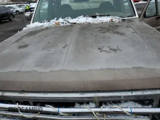 1993 Ford F-250 with VIN 1FTHX26M7PKA39302, listed as a Copart auction lot 43181105 with 274,377 mi miles and Salvage Title. Bid and sale history available at carsss.com. Image 12.