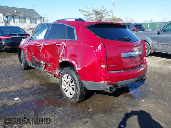 2011 Cadillac SRX Performance Collection with VIN 3GYFNBEY7BS509255, listed as a IAAI auction lot 41369455 with 160,366 mi miles. Bid and sale history available at carsss.com. Image 3.