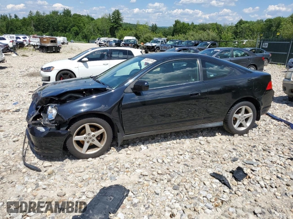 2004 Acura RSX with VIN JH4DC54834S008320, listed as a Copart auction lot 61895174 with 242,731 mi miles and Non Repairable. Bid and sale history available at carsss.com. Image 1.