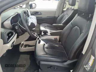 2023 Chrysler Pacifica Hybrid Touring L with VIN 2C4RC1L72PR614075, listed as a Copart auction lot 58586115 with 43,960 mi miles and Salvage title. Bid and sale history available at DreamBid. Image 7.